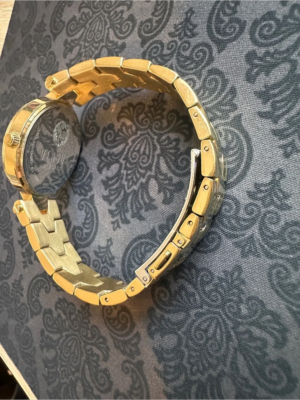 Versus Versace Gold-Tone Women's Bracelet Watch with White Dial